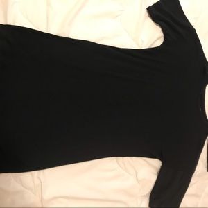 NWT Lou & Grey Cold Shoulder Sweater dress Sz XS